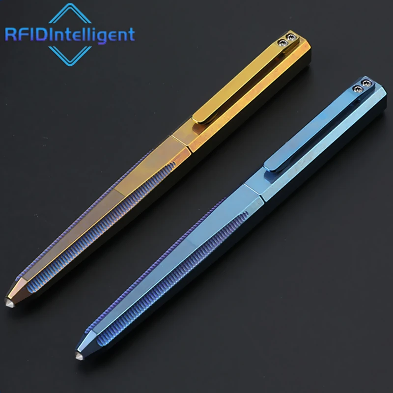 Titanium Alloy Self-defense Tactical Pen Office School Business Writing Ballpoint Pen Multi-functional Emergency Windows Breaker