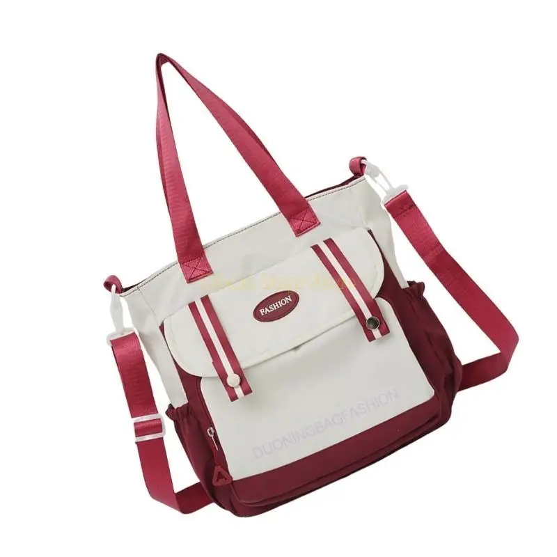 

X90D Women Shoulder Bag Large Capacity Bag Student Schoolbag for Commuting