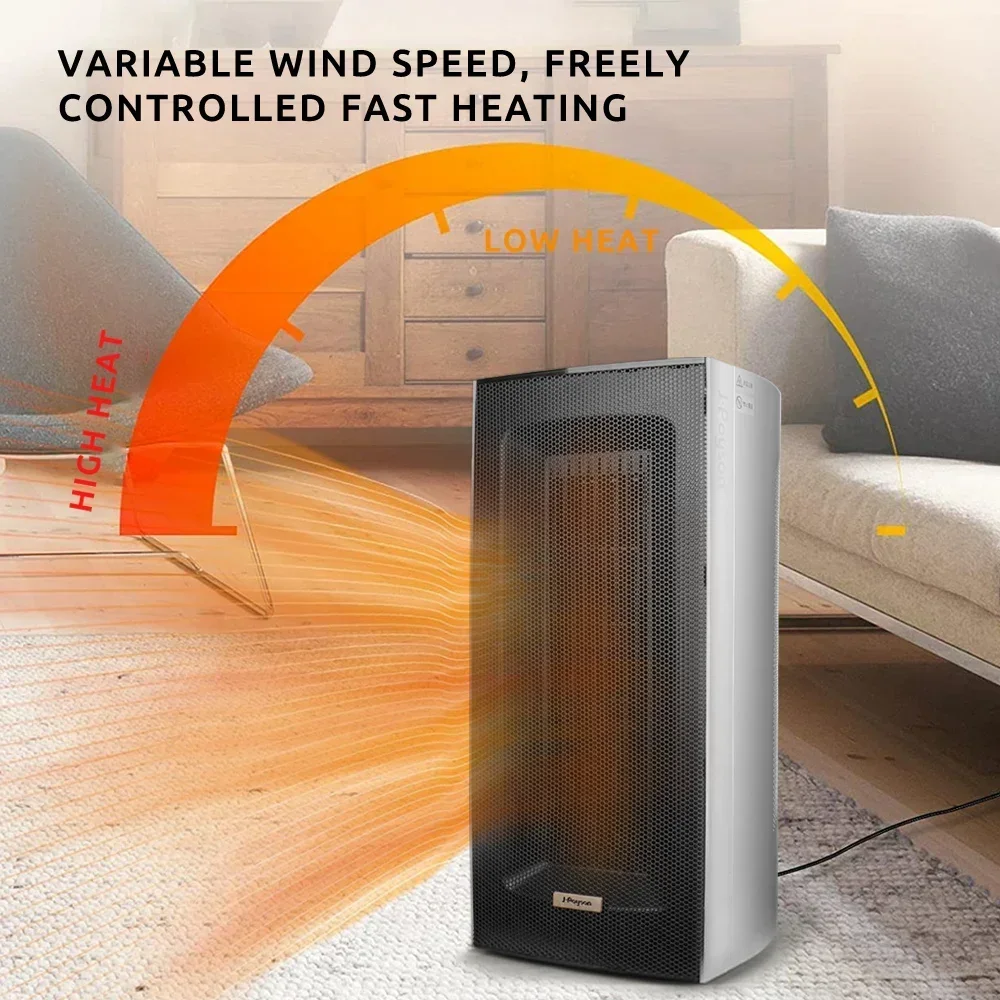 Export to Europe 3000W High Power Large Space Heater PTC Cold and Warm Air Dual Mode Electric Heating Fan Heaters