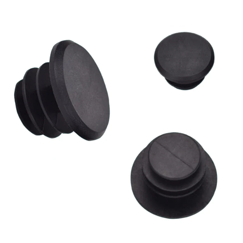 10Pcs Plastic Bicycles Handlebar End Plugs Bicycles Bars End Caps Set for Most Bicycles Mountain Road Bicycles Accessory