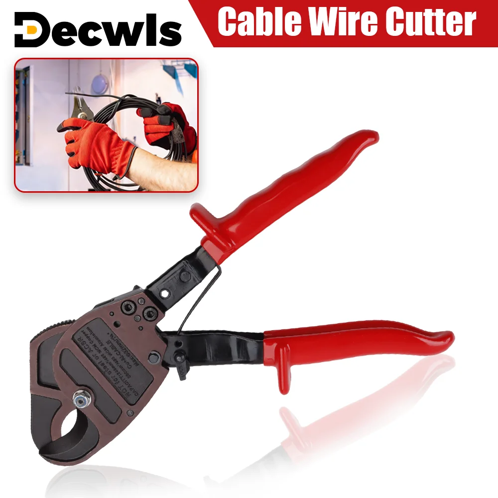 

Ratchet-Type Cable Cutters, Heavy-Duty Cable Cutters, Suitable For Cutting 240mm² Copper Wire And 300mm² Aluminum Wire