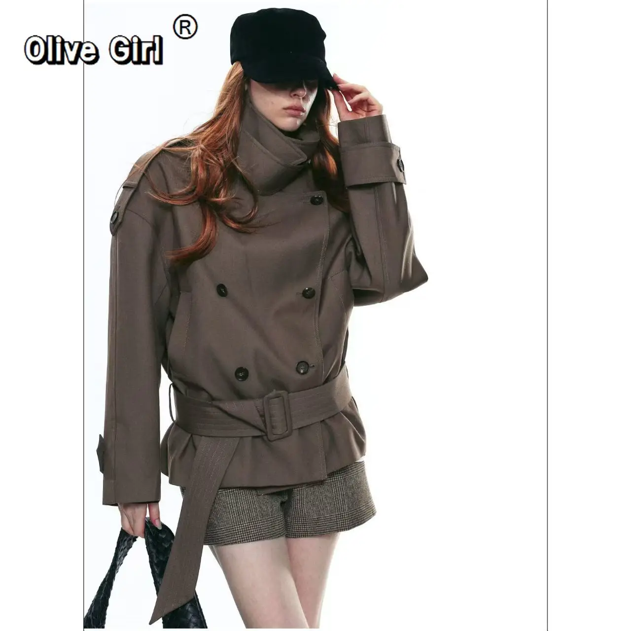 French Coat Vintage Elegant Slim Waist Mujer Chaqueta Premium All-match Jacket Minority Luxury Personalized New Outwears