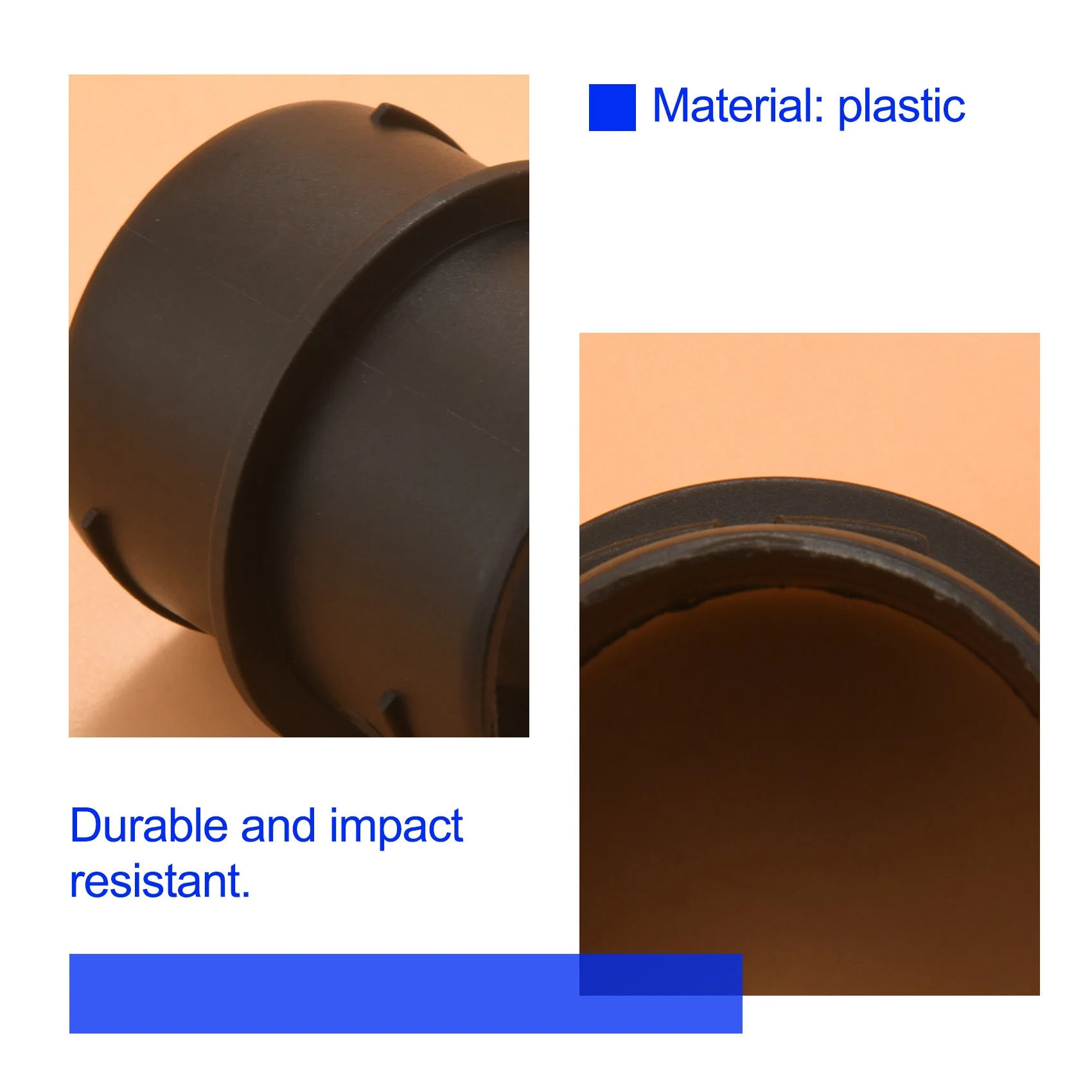 

4X Car Heater Ducting Pipe Joiner Air Parking Heater Hose Tube Connector For Webasto Eberspacher