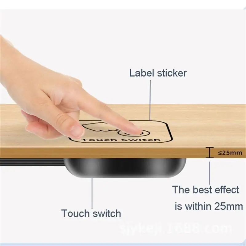 581E Board Switches LED Touchs Switches Easy Installation