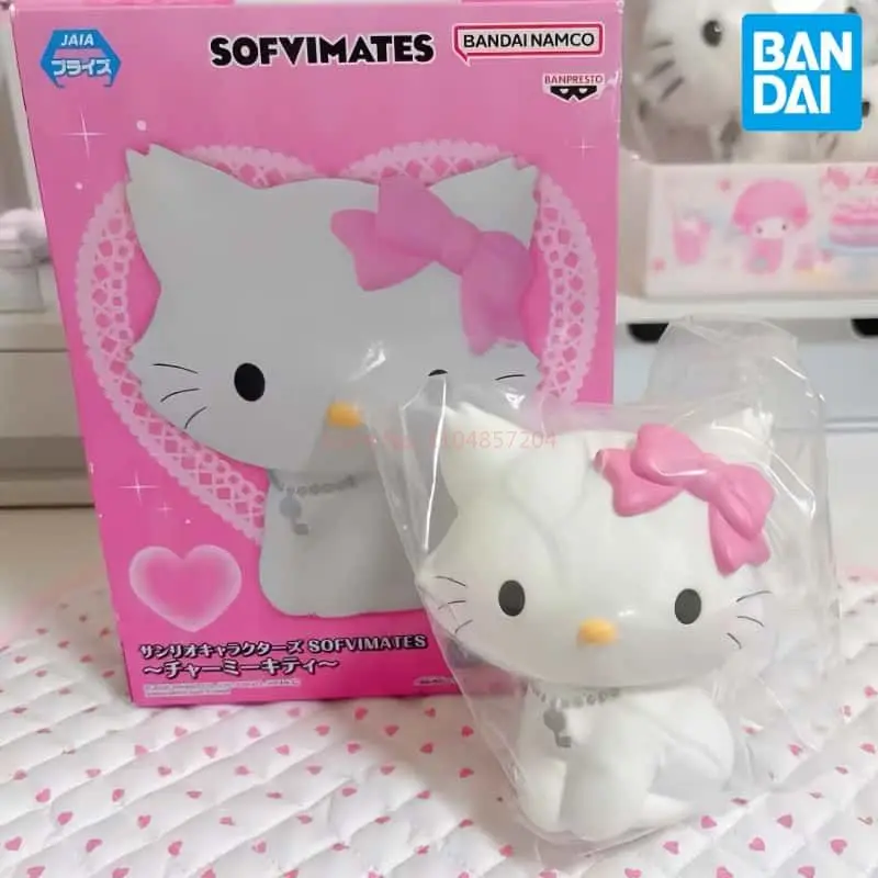 

In Stock Original Bandai Banpresto Charmmy Kitty Sofvimates The Animation Figure Model Collector Figurine Toys Birthday Gift