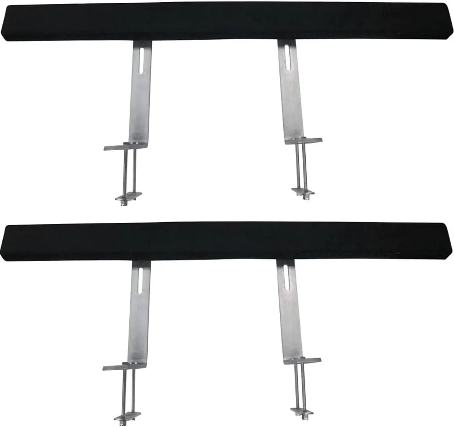 

Направляющие для прицепа для лодок, 48 дюймов, 2 шт., направляющие из нержавеющей стали для прицепа, направляющие для прицепа с досками с ковровой подкладкой