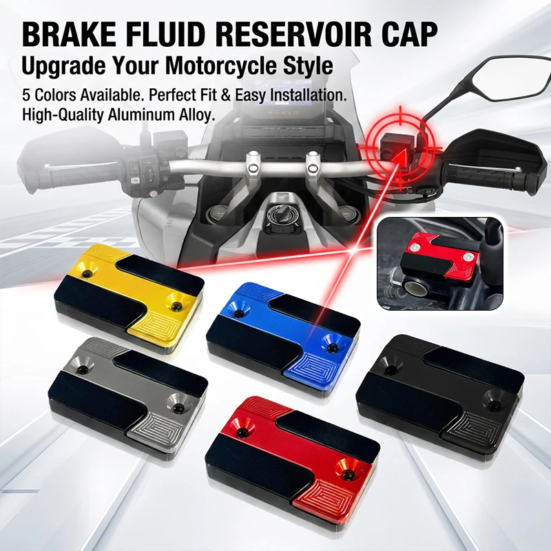 For Honda Varadero XL1000 XL125 XL 125 Motorcycle Front Brake Fluid Cylinder Reservoir Cover Cap Accessories 2026