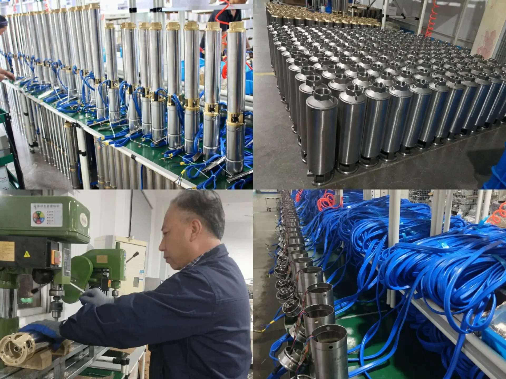 Solar-Landwirtschafts-Wasserpumpensystem mit Gleichstrom-Bohrloch für die Bewässerung