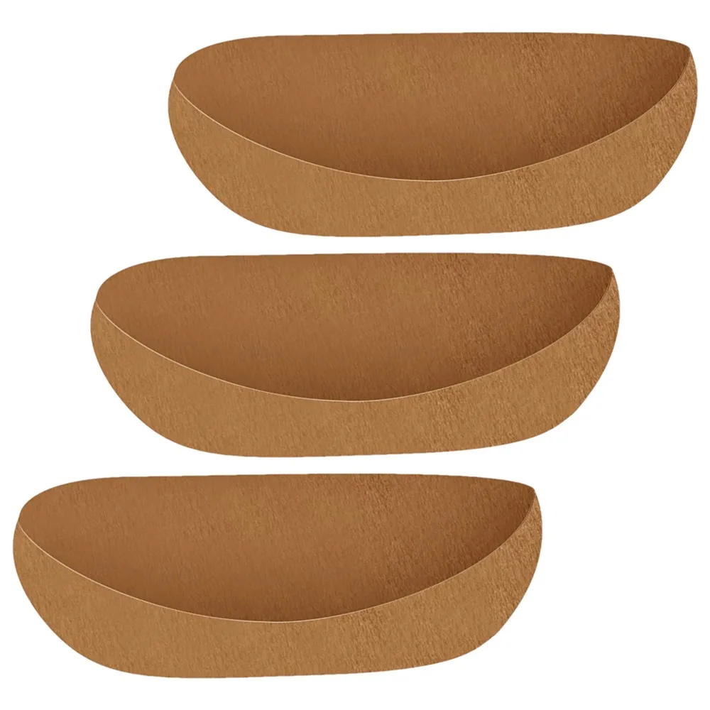 

3Pcs Replacement Planter Liners Root-Friendly Water-Retentive Felt Plant Pot Liners Non-Woven Fabric Drainage-Enhanced