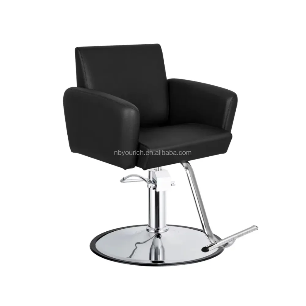 

Simple Style Hair Salon Chair Hydraulic Adjustable Lift Beauty Salon Equipment Barber Chair Styling Chair for School