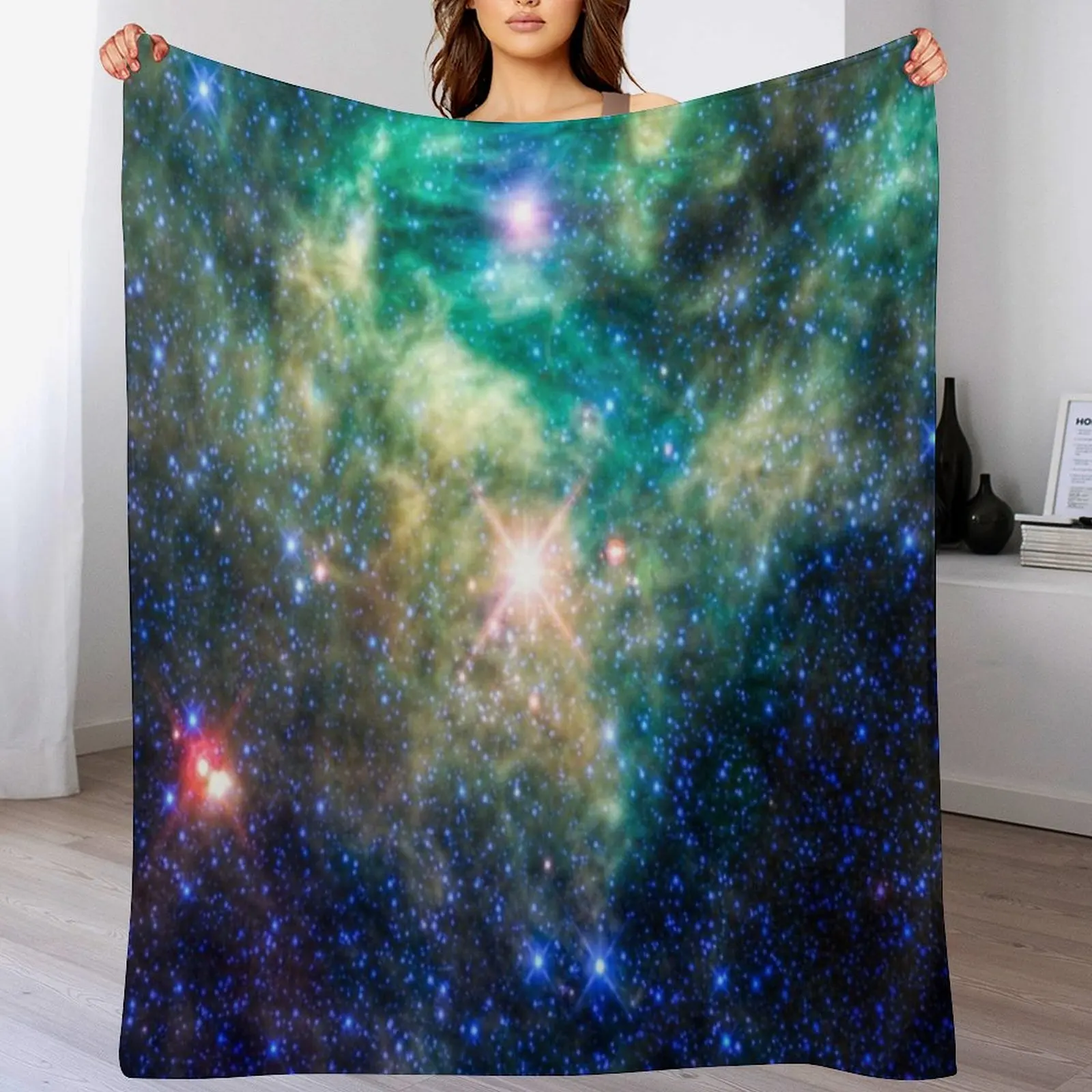 

Space 24 Throw Blanket Decorative Beds Sofas Soft Plaid manga Blankets