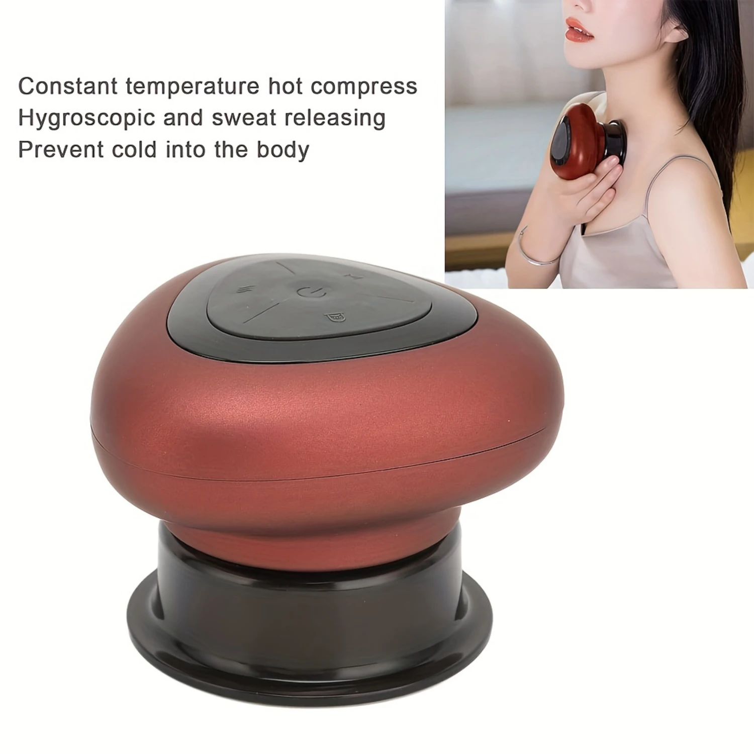 Face Lift Machine Skin Care Massager For Face - Heated Massager Gua Sha Scraper