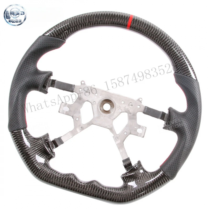 Suitable for Nissan Y61 custom carbon fiber steering wheel modification