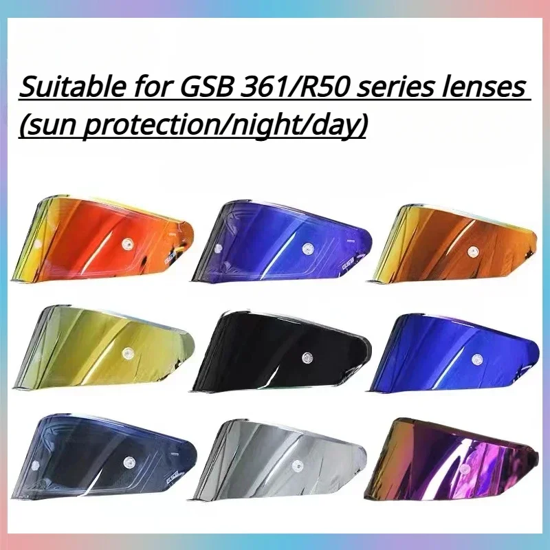 

QIANBAI Suitable for GSB361/R50 Sunshades, Single Aperture Lenses, Motorcycle Helmet Protectors, Sunshades，New，2024