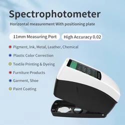 Spectrophotometer ≤0.02 High Accuracy D/8 Colorimeter Touch Screen Press Type Color Meter Support APP Software