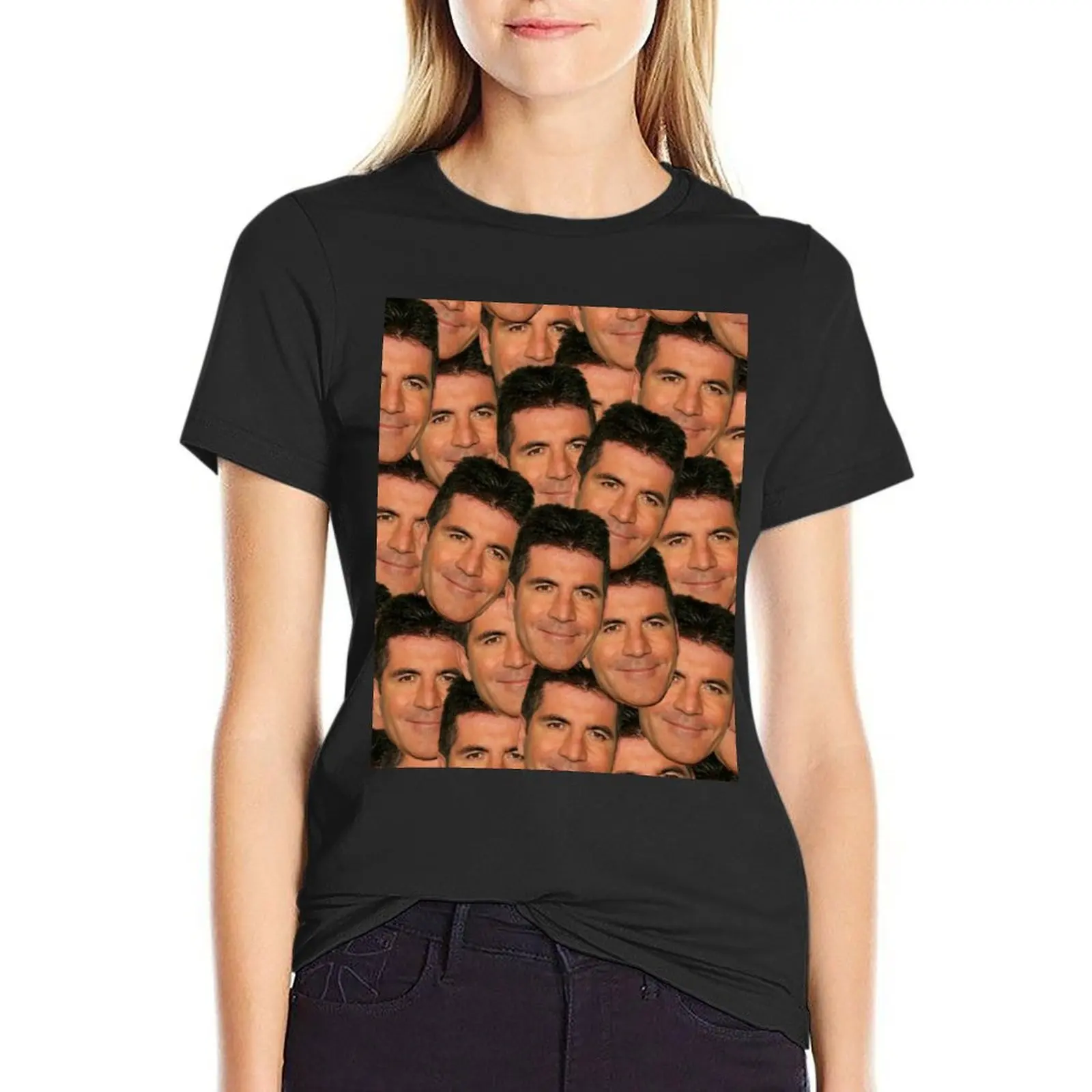 Simon cowell T-Shirt shirts graphic tees aesthetic clothes summer clothes cotton t shirts Women
