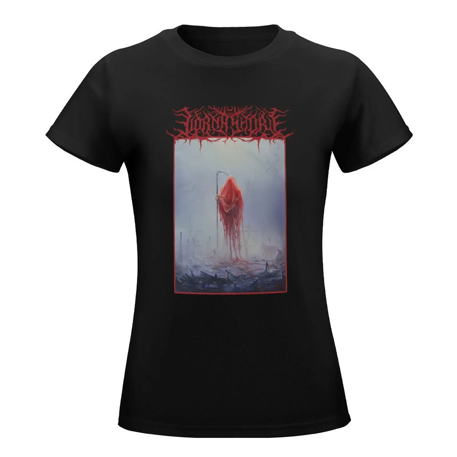 And I Return To Nothingness Lorna Shore T-Shirt plain shirts graphic tees heavyweights oversized black t shirts for Women