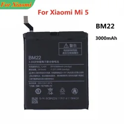 3000mAh BM22 Phone Battery For Xiaomi 5 Mi5 Mi 5 Battery Bateria Deliver Fast + Tracking Number