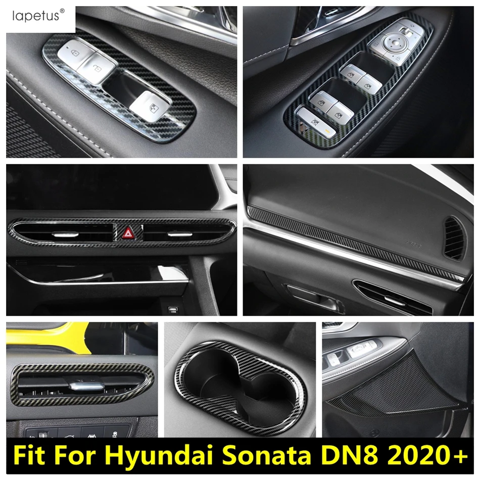 

Warning Light / Water Cup / Dashboard Strip / Door Speaker / Window Lift Cover Trim Accessories For Hyundai Sonata DN8 2020-2023