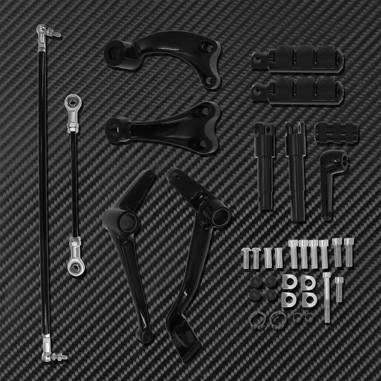 Motorfiets Forward Controls Complete Kit Pinnen Hevels Koppelingen Voor Harley Sportster XL 883 1200 48 2004-2022 Iron Achtenveertig Laag