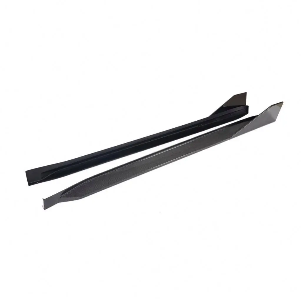 Wovtech Real Carbon Fiber Side Skirts for BMW 4 Series G82 M4 Coupe 2-Door 2021- 2022,after Car Test