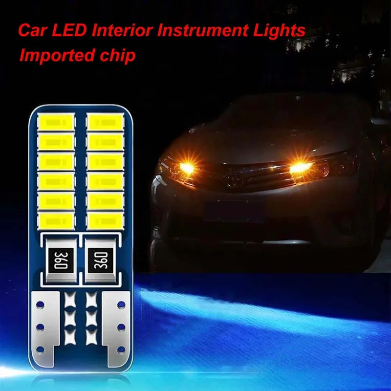 

High quality 12V T10 led instrument light,158 led,168 wedge,194 bulb,912 lamp,w5w Car light,T10 led,t10,free shipping 5pcs/lot