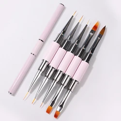 Nail Art Brush Professional Thin Liner for Manicure Decoration Brushes Set Nails French Paint Uv Gel Acrylic Decorating Tools