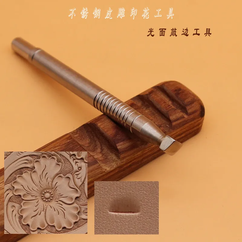 

Набор инструментов для работы с кожей Model B: ручной работы, для кожи растительного дубления, из нержавеющей стали, для гравировки и обработки краев