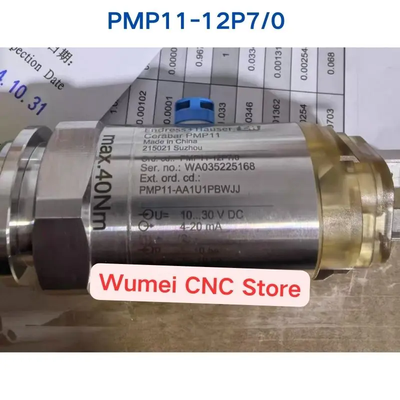 

Абсолютно новый оригинальный датчик давления E+H Cerabar PMP11-12P7/0 Hirschmann PMP11-AA1U1PBWJJ
