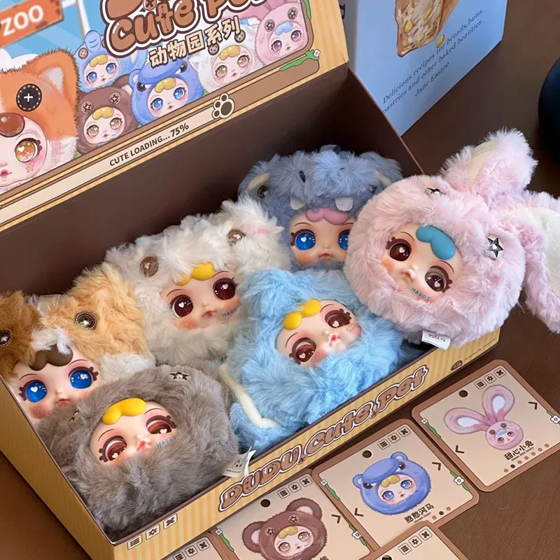 

Dudu Cute Pet Series, модные виниловые подвески, слепая коробка, игрушки, кавайные декоративные сумки, куклы, подарок для девочек, коллекционные фигурки