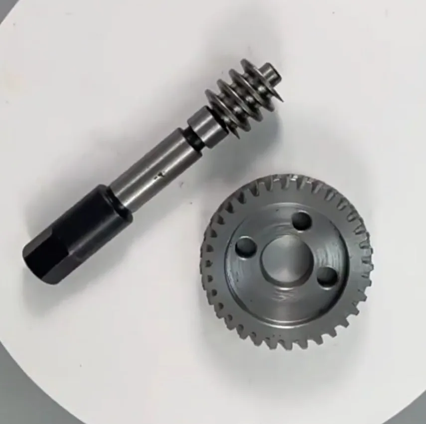 1Set CNC Parts Mill Head Gear Tilt Turbine Adjust Worm For Bridgeport Milling Machine