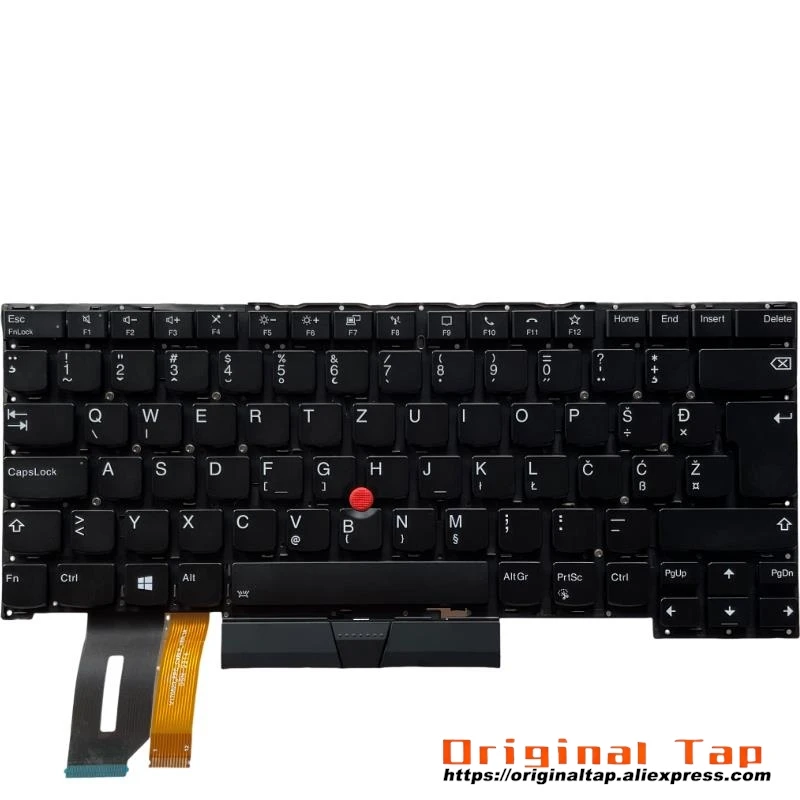 SI Slovenian Backlit Keyboard for Lenovo Thinkpad P1 Gen 3 X1 Extreme 3rd SN20W85552 SN20W85516