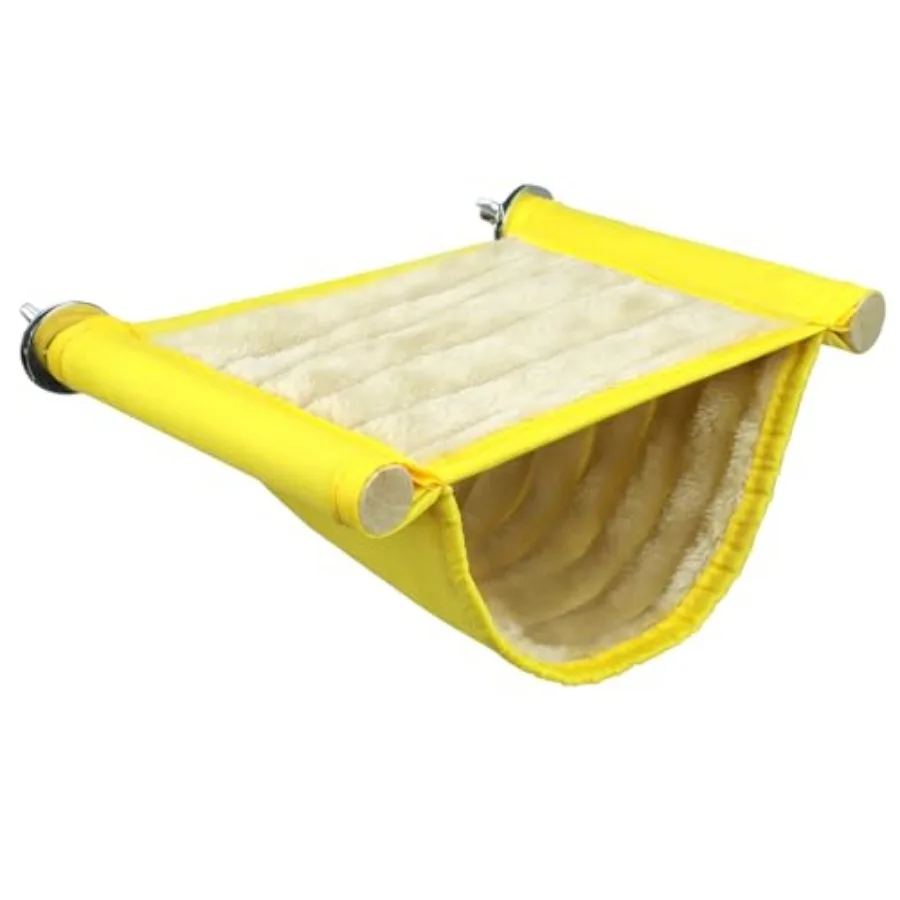 

Winter Warm Bird Nest Bed Parrot Hanging Nest Cage Hammock Snuggle Hut for Parakeet Budgies Cockatiels Lovebird Cockatoo Finch