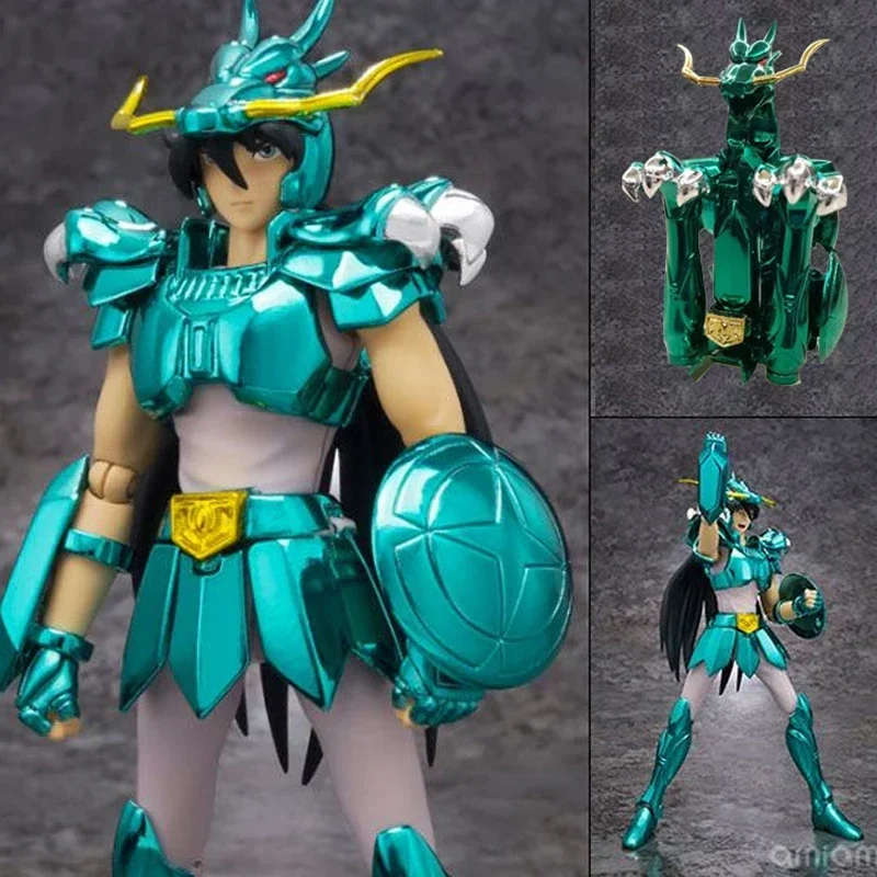 （In Stock） Jmodel Saint Seiya Myth Cloth EX DDP Dragon Shiryu with Totem/Object Bronze Knights of The Zodiac Mini Action Figure