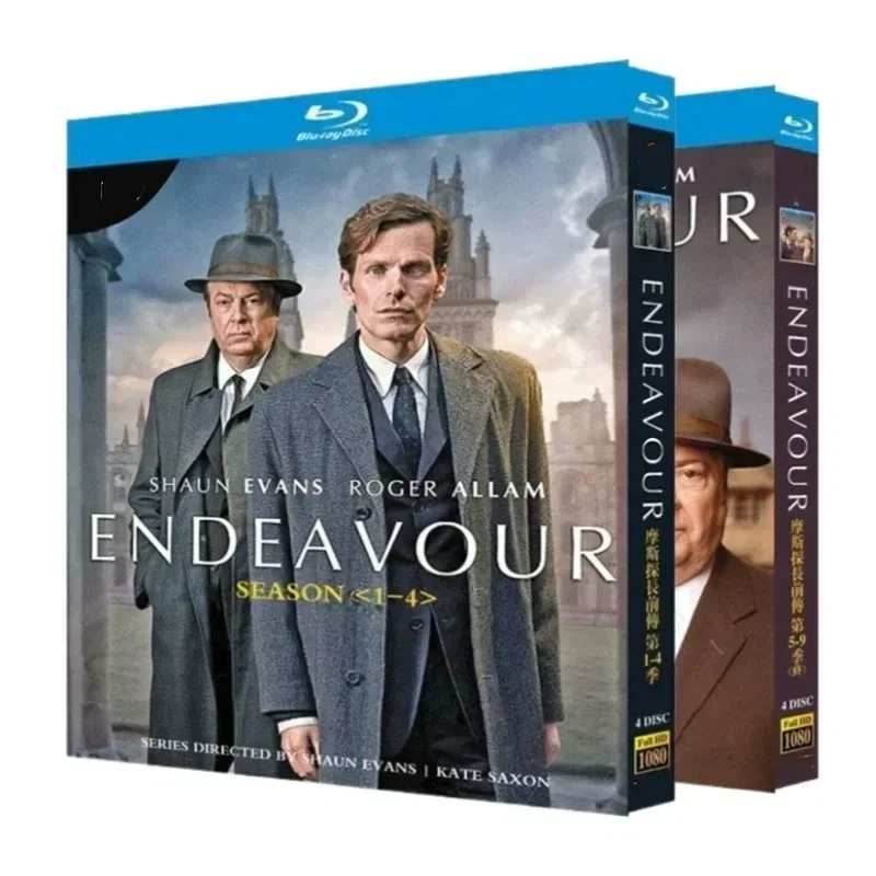 Endeavor season 1-9 arraig-a-disc Blu-ray