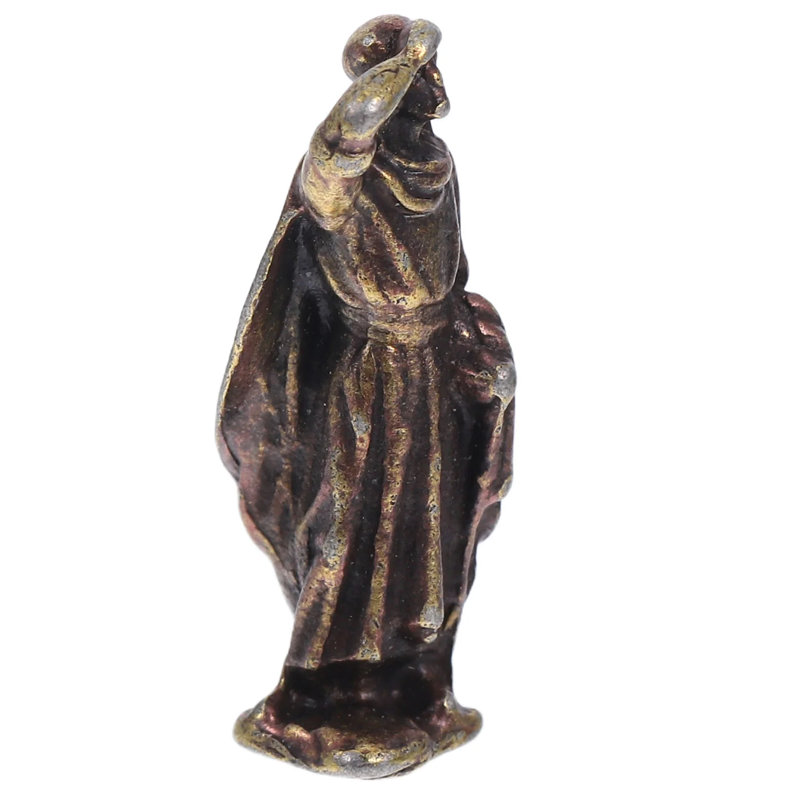 

Landscape Figure Statue Terrarium Chinese Ancient Accessories Decoration Copper Alloy Desktop
