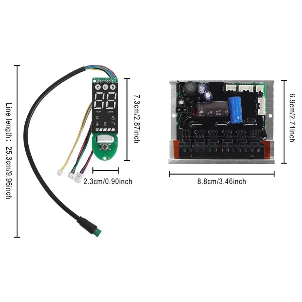 

Controller Dashboard Panel for Xiaomi 4 Electric Scooter With Clear Data Display and Efficient Heat Dissipation