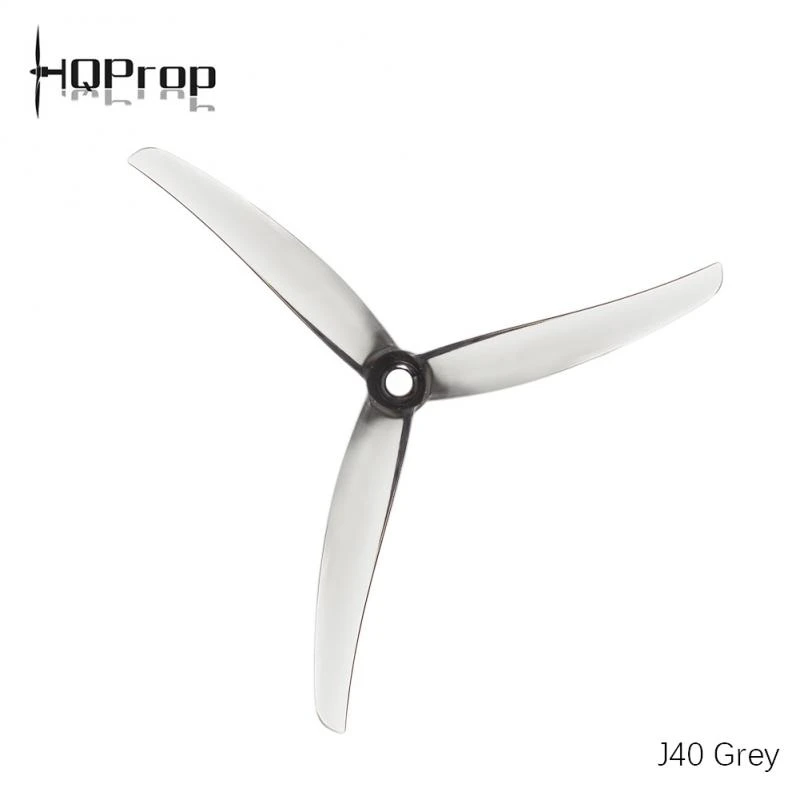 

HQ Juicy Prop J40 5.1X4X3 Grey Poly Carbonate Propeller 5.1 Inch CW CCW for FPV RC Racing Drone Spare Parts