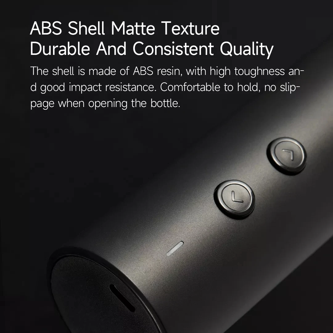 Youpin Huohou 5 في 1 قابلة للشحن النبيذ والبيرة الكهربائية المفتاح احباط القاطع وفتاحة العلب لبار المطبخ