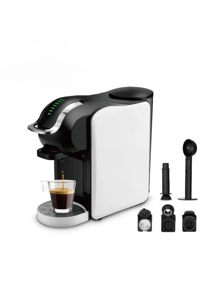 Capsule coffee machine, home kitchen multi-function three-in-one automatic coffee machine