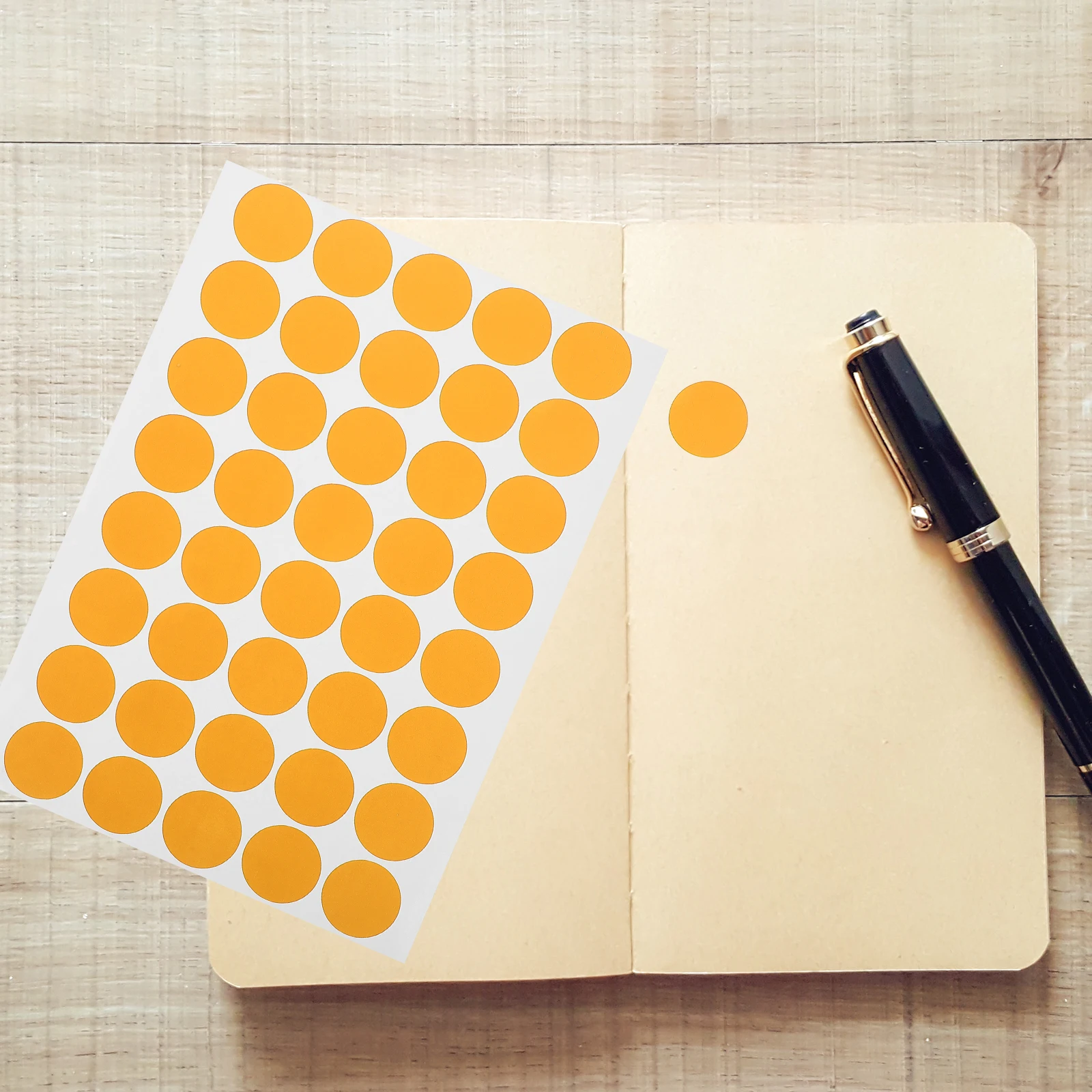 

10 Sheets Colored Tag Stickers Sticky Dot Classification Circle Coding Labels Dots