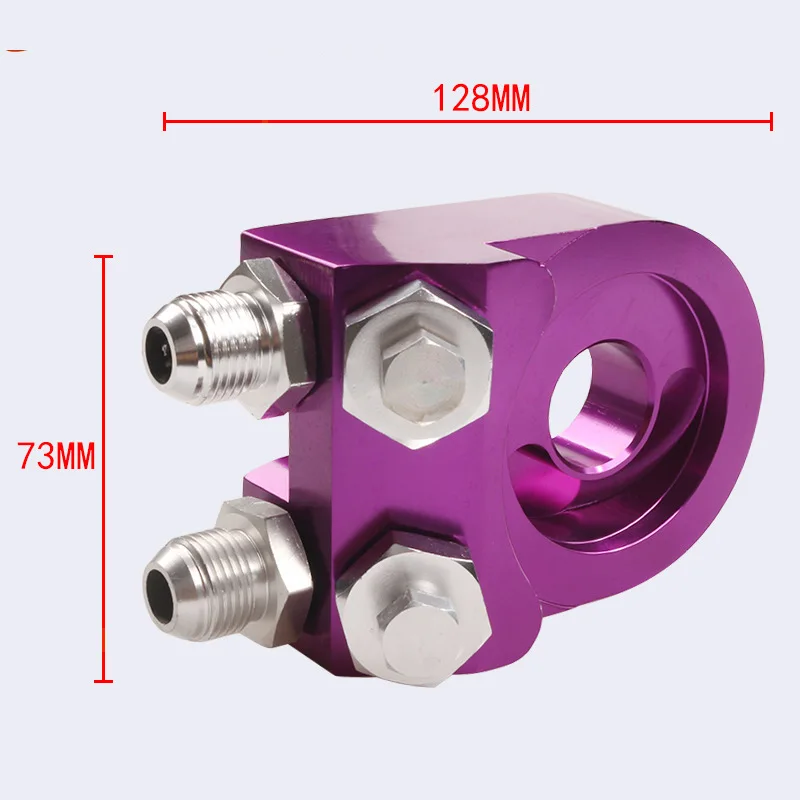 

Car Modification Elevation Angle Constant Temperature Induction Oil Grid Adapter For 3/4UNF-16 M20X1.5 Accessories