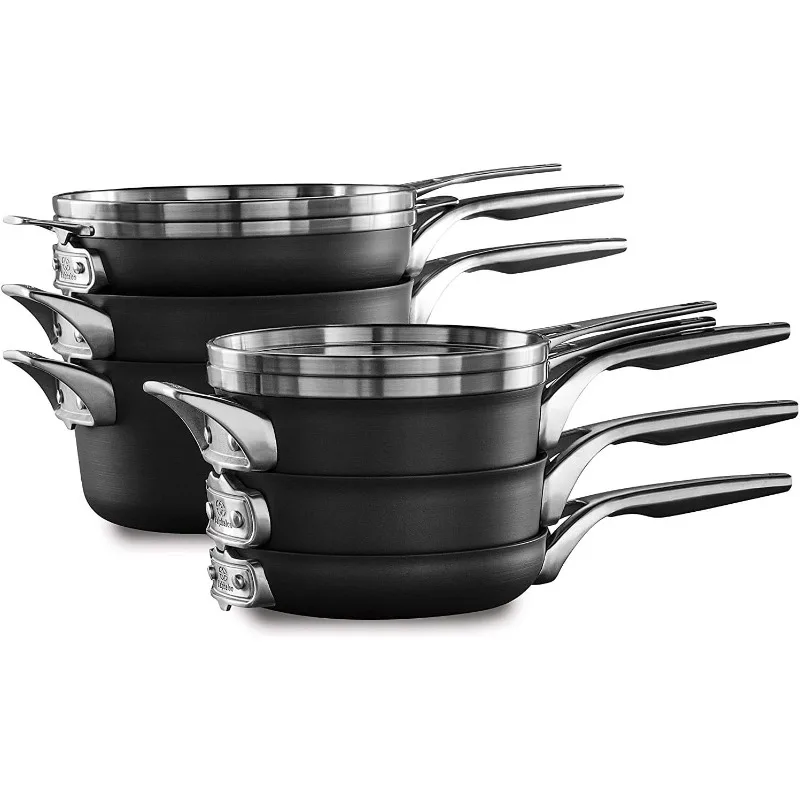 

Premier Space Saving Nonstick 5/10 Piece Set