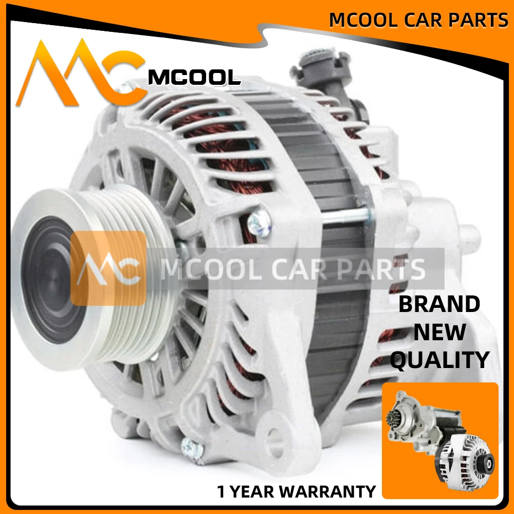 NEW ALTERNATOR 130A FOR Nissan D40 Navara Pathfinder 2.5L 2005-2009 23100EB310 23100-EB31A 23100EB33M