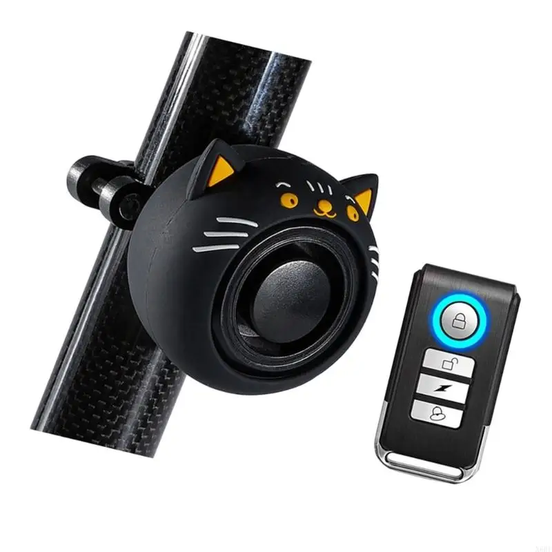 دراجة نارية X6HF ضد جهاز السطو، هيكل تحذيري، غطاء حماية معدني لنطاق الراديو 70 مترًا