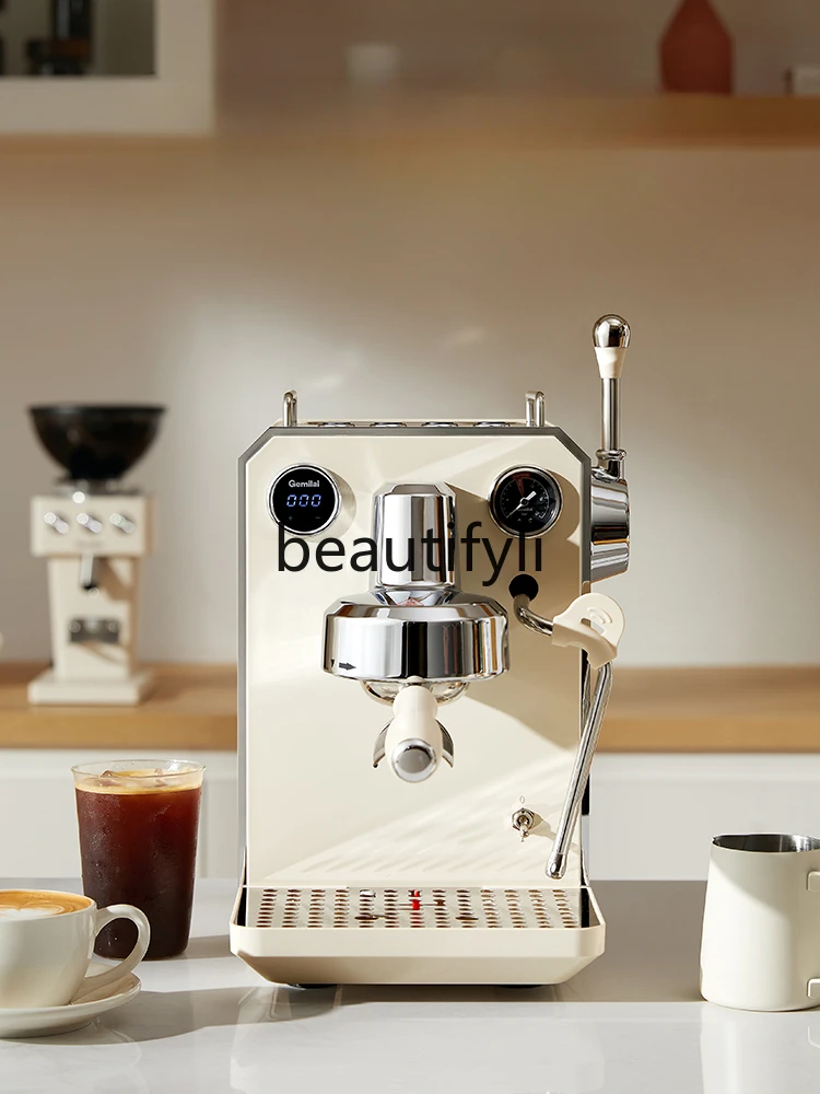 

Semi-automatic coffee machine home small office espresso