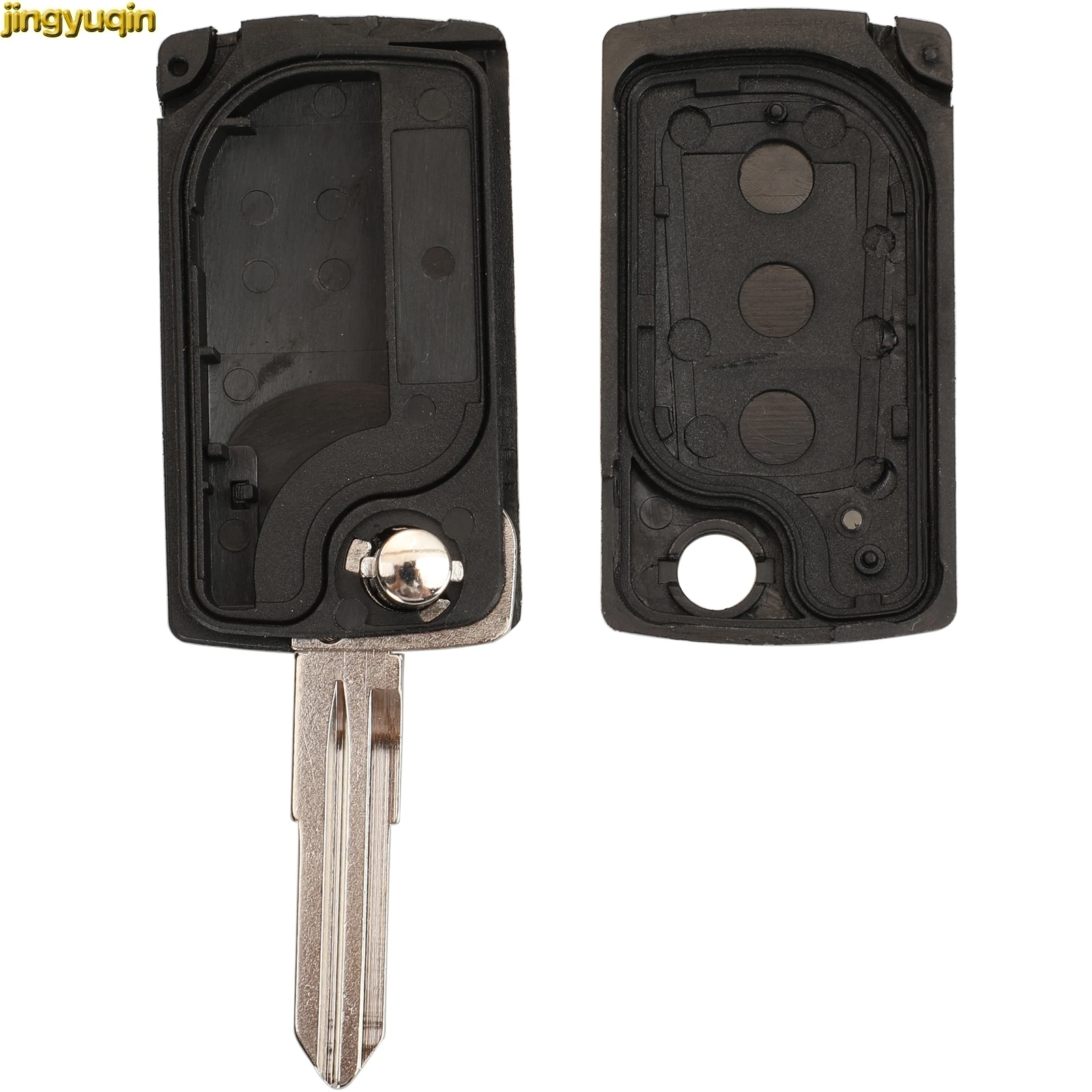 Jingyuqin Remote Flip Car Key Control Gernuine Parts 433Mhz ID48 For Great Wall Haval Hover H3 H5 3 Buttons After Market