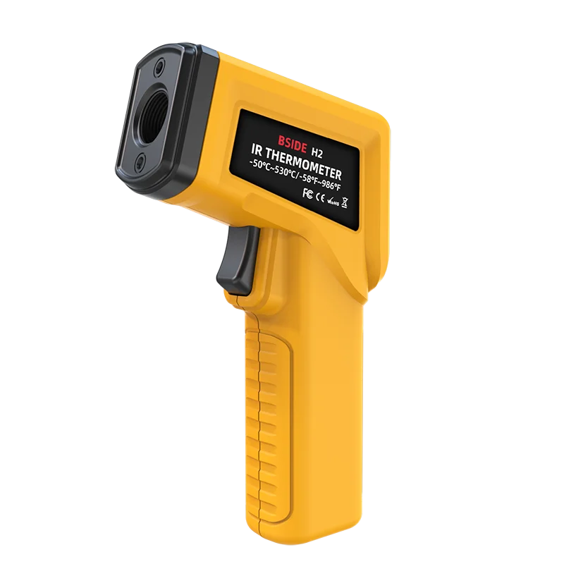 Digital Infrared Thermometer NonContact -50~530C Laser Point Temperature Meter LCD Industrial High Sensitivity Pyrometer