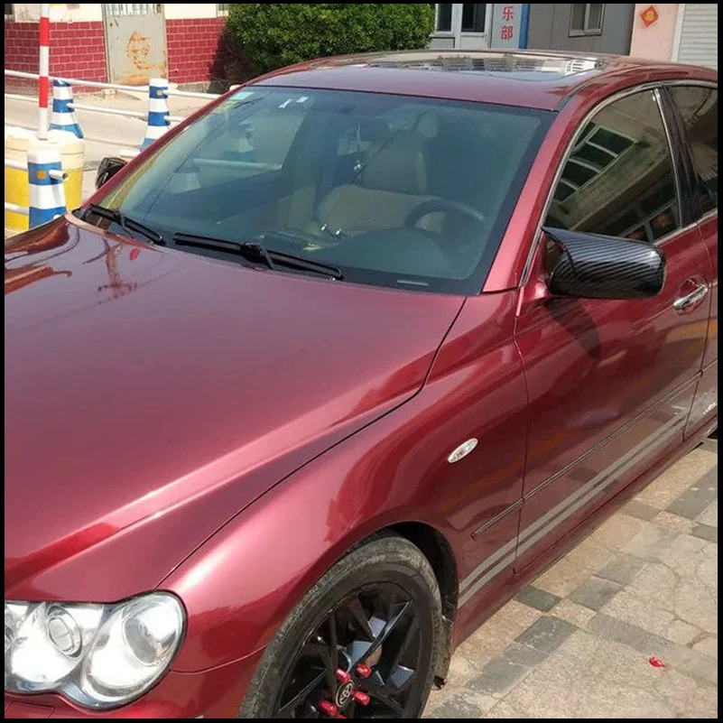 

FOR Toyota Mark X X120 2004-2009 REARVIEW MIRROR COVER CAPS STICKER TRIM Car-styling Auto Parts Accessories