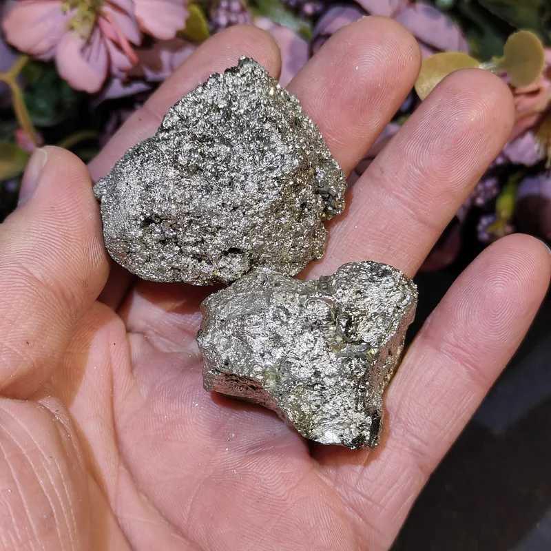 Wholesale Natural Pyrite Healing Stones Pyrite Cluster Rough Healing Stone Raw Pyrite Bulk